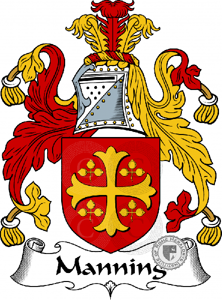 Coat of arms of family Manning