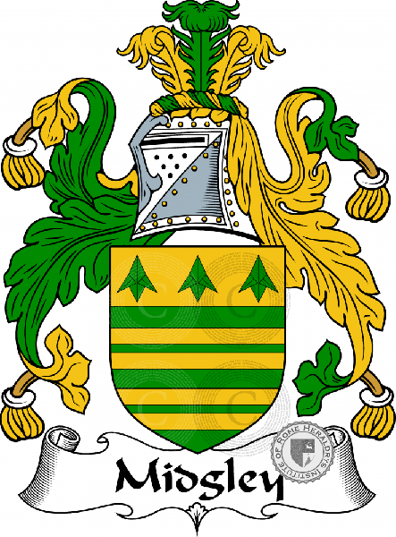 Wappen der Familie Midgley