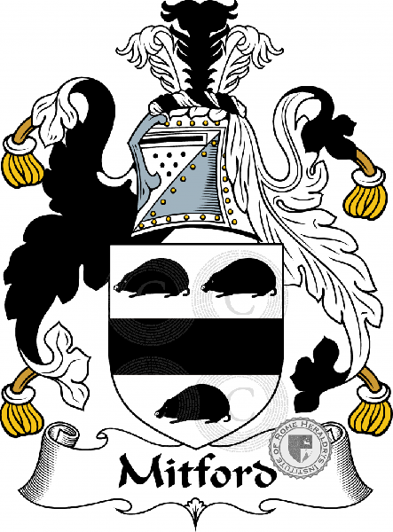 Wappen der Familie Mitford