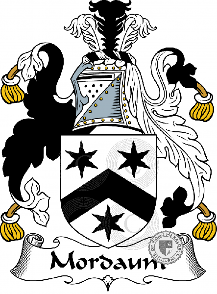 Escudo de la familia Mordaunt