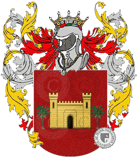 Coat of arms of family paro    