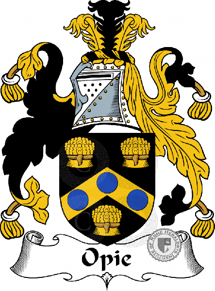 Wappen der Familie Opie