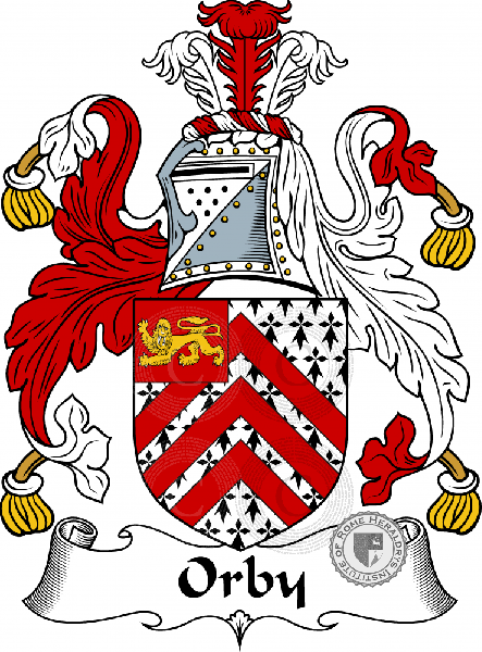 Coat of arms of family Orby