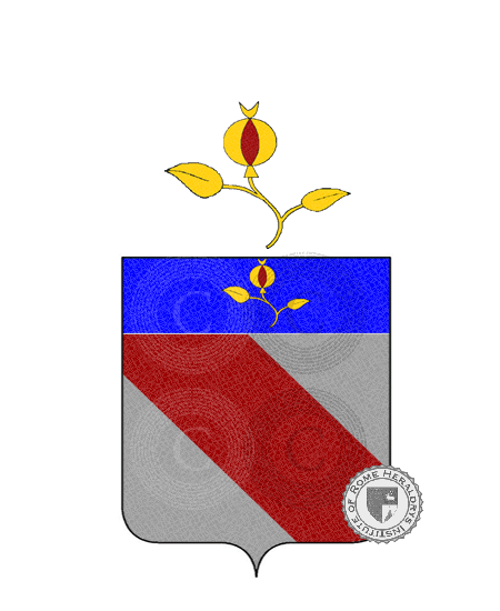 Wappen der Familie vercellino        