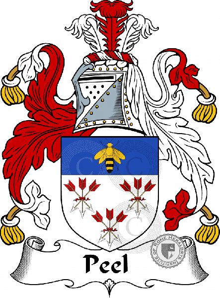 Wappen der Familie Peel