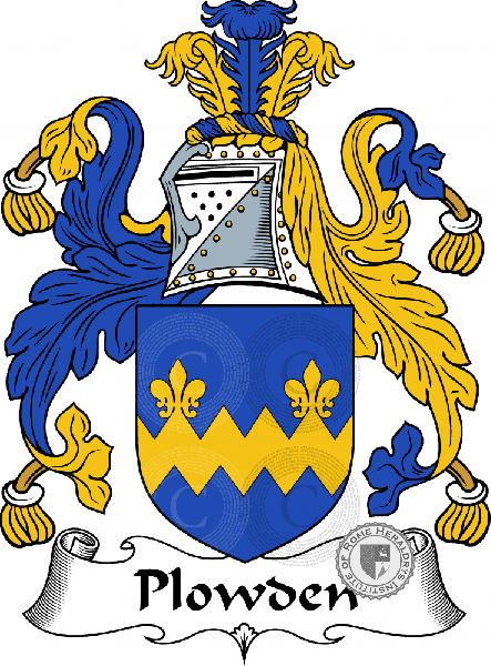 Coat of arms of family Plowden