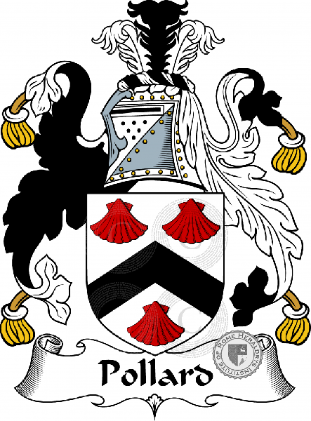 Coat of arms of family Pollard
