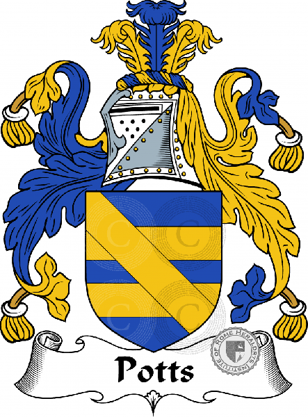 Wappen der Familie Pott