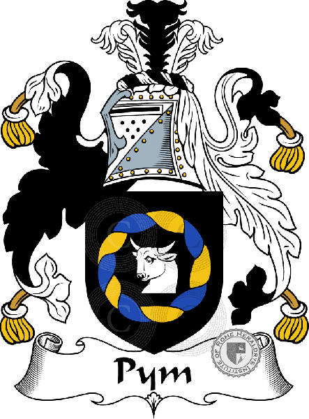 Coat of arms of family Pym