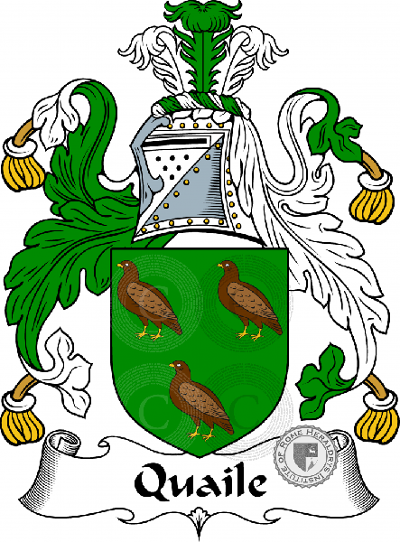 Coat of arms of family Quaile