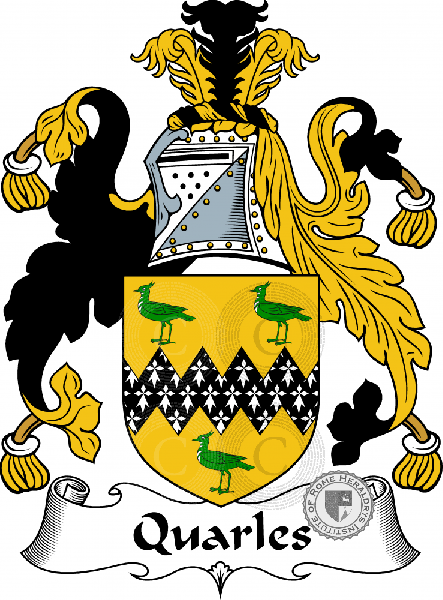 Coat of arms of family Quarles
