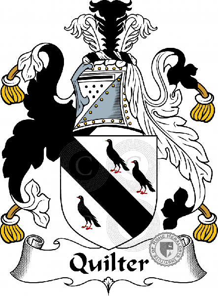 Wappen der Familie Quilter