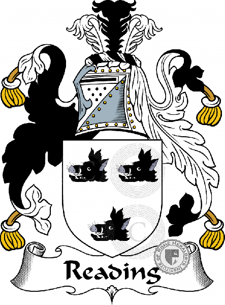 Wappen der Familie Reading