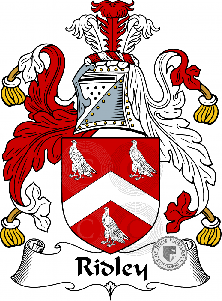Wappen der Familie Ridley