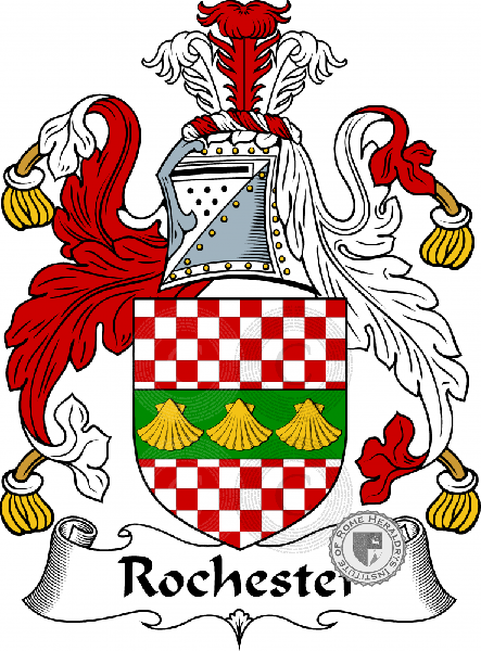 Escudo de la familia Rochester