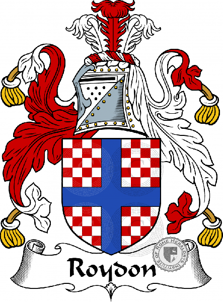 Coat of arms of family Roydon
