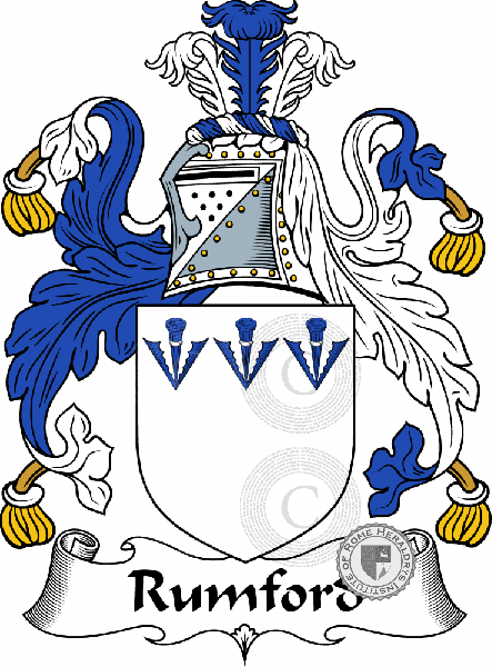 Wappen der Familie Rumford
