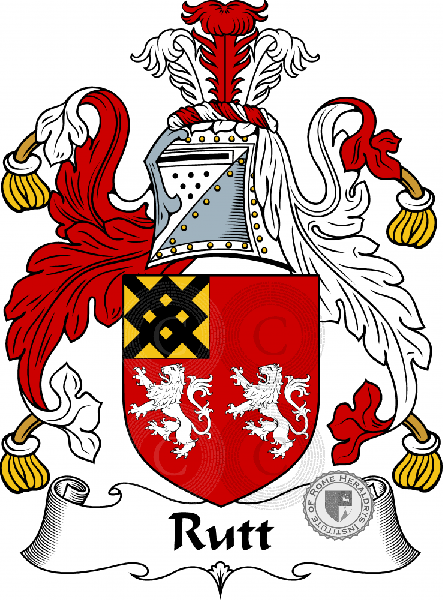 Coat of arms of family Rutt