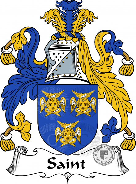 Coat of arms of family Saint
