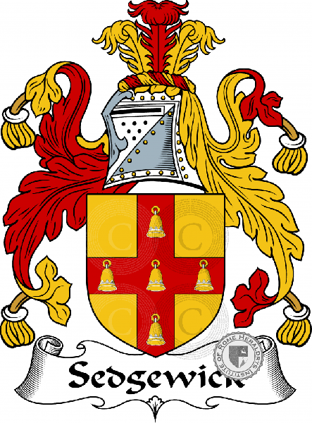 Coat of arms of family Sedgewick