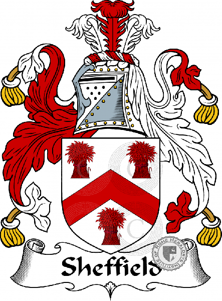 Coat of arms of family Sheffield