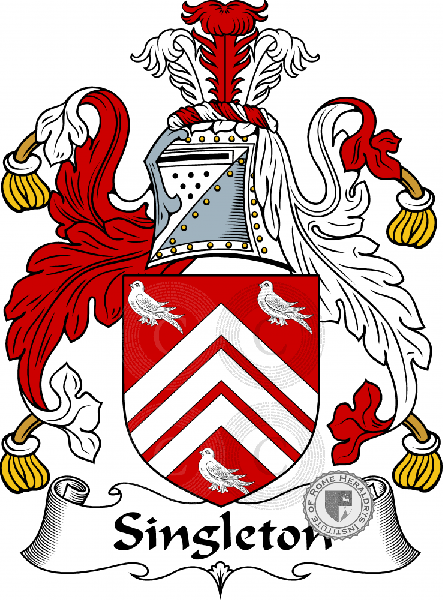 Wappen der Familie Singleton