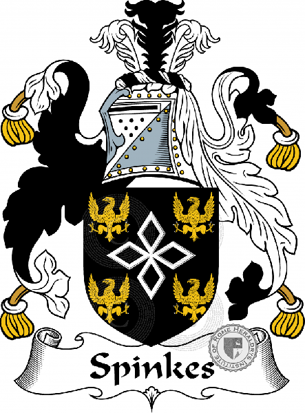 Coat of arms of family Spinkes