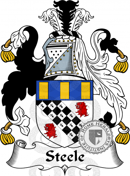 Coat of arms of family Steel 