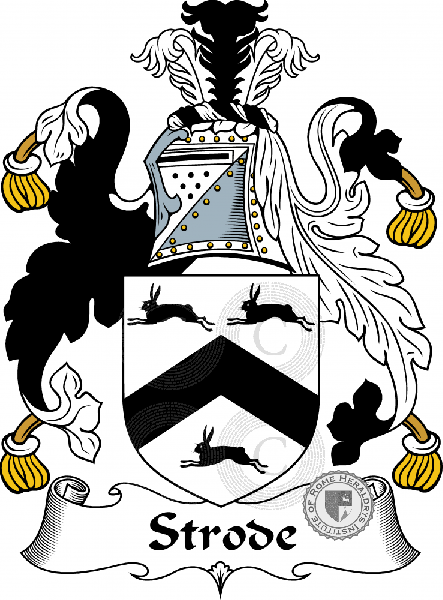 Coat of arms of family Strode