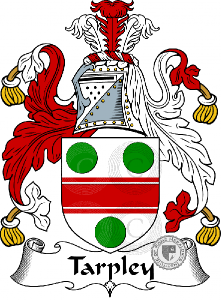 Coat of arms of family Tarpley