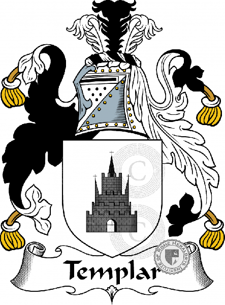 Coat of arms of family Templar