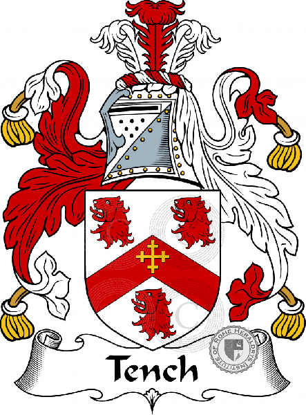 Coat of arms of family Tench