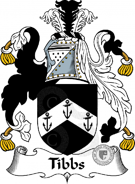 Wappen der Familie Tibbs