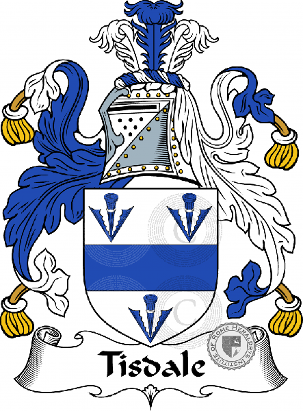 Coat of arms of family Tisdale