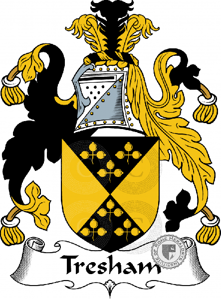 Coat of arms of family Tresham