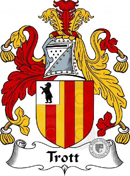 Wappen der Familie Trott
