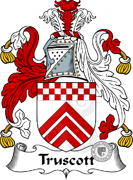 Coat of arms of family Truscott