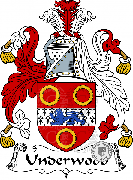 Coat of arms of family Underwood
