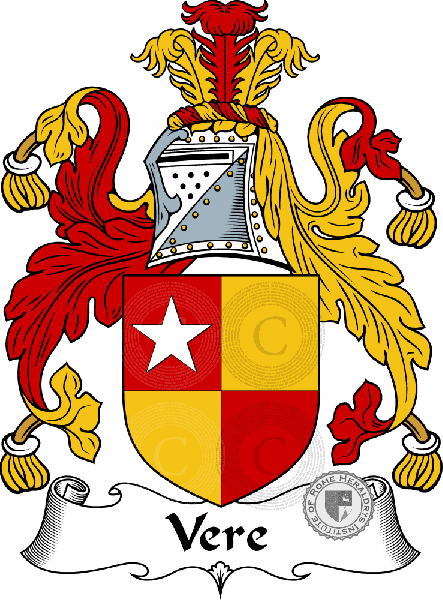 Coat of arms of family Vere