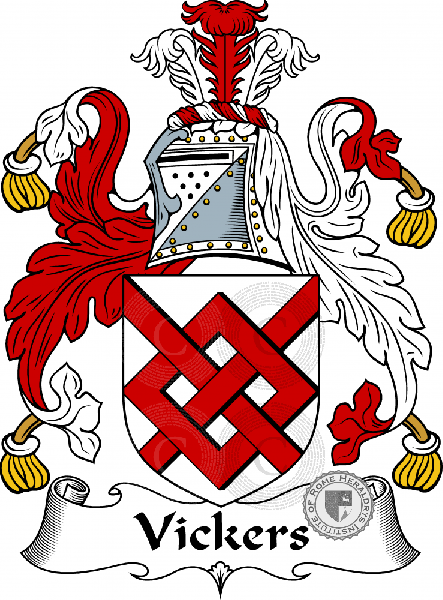 Coat of arms of family Vickers