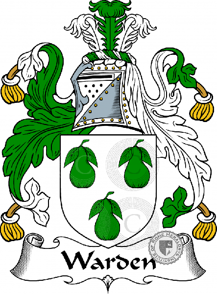 Wappen der Familie Warden