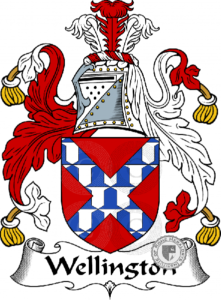 Coat of arms of family Wellington