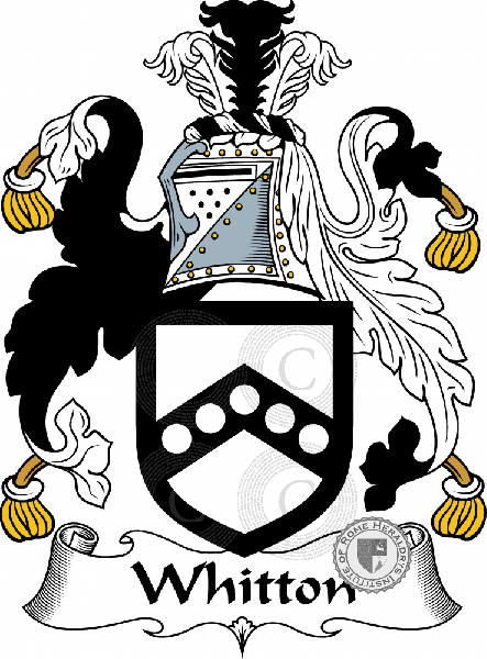 Coat of arms of family Whitton