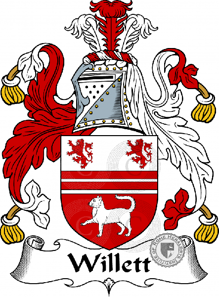 Wappen der Familie Willet