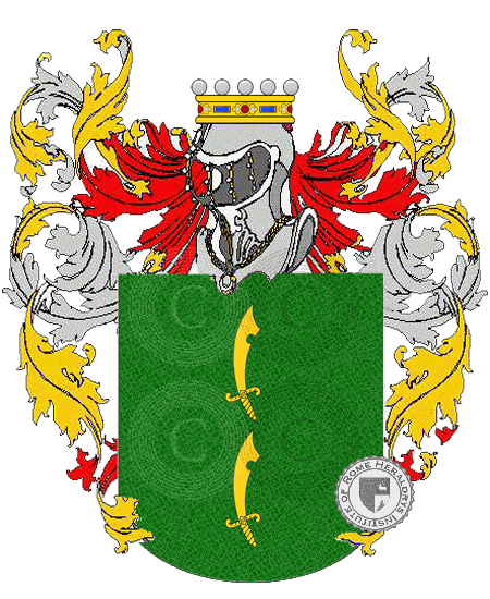 Wappen der Familie manfori    