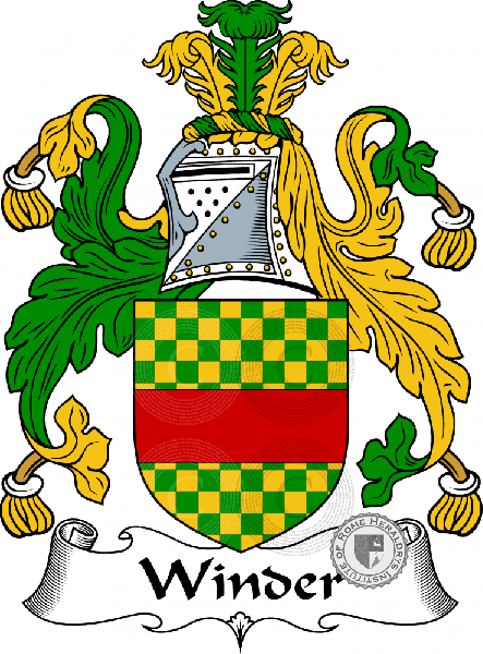 Coat of arms of family Winder