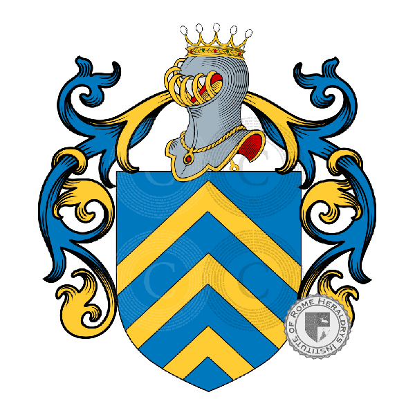 Coat of arms of family Faccai