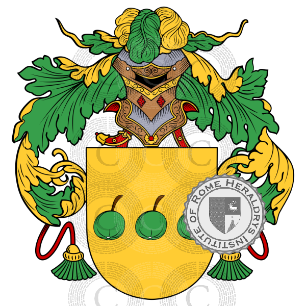 Coat of arms of family Cayo