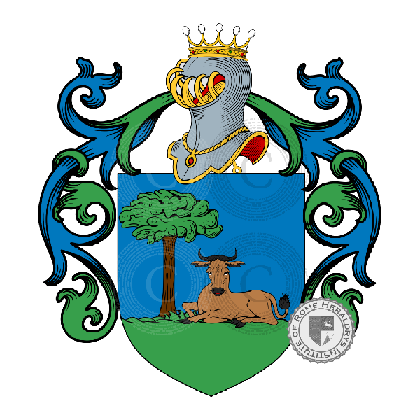 Coat of arms of family Bovona