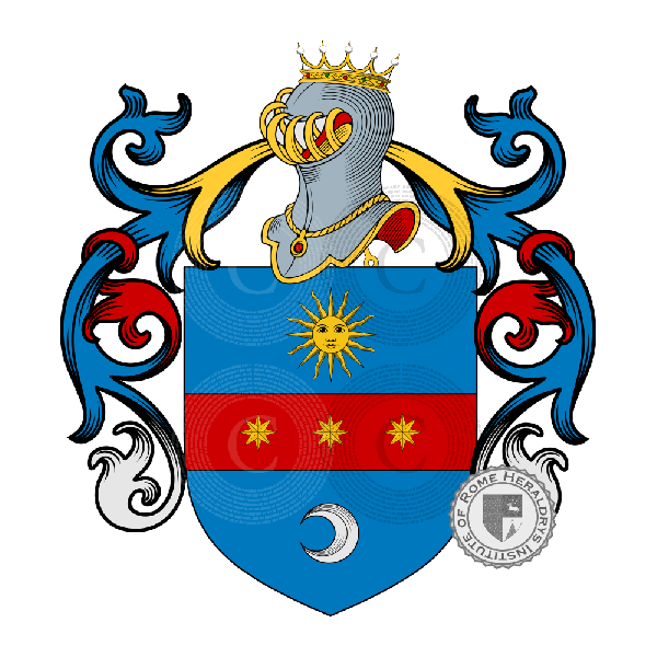 Coat of arms of family Margarucci